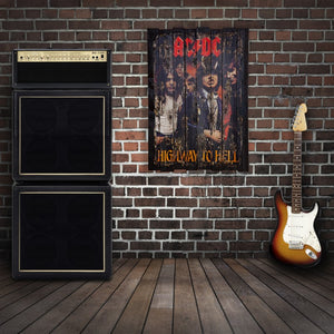 Rustic Poster - ACDC