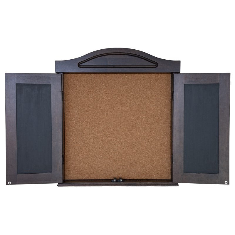 DartboardCabinetwithDoorsopen_