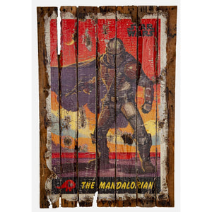 Rustic Poster - Mandalorian
