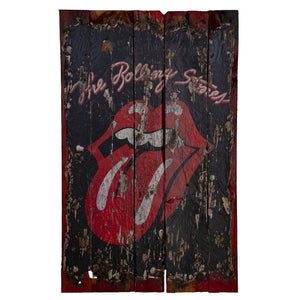 Rustic Poster - Rolling Stones